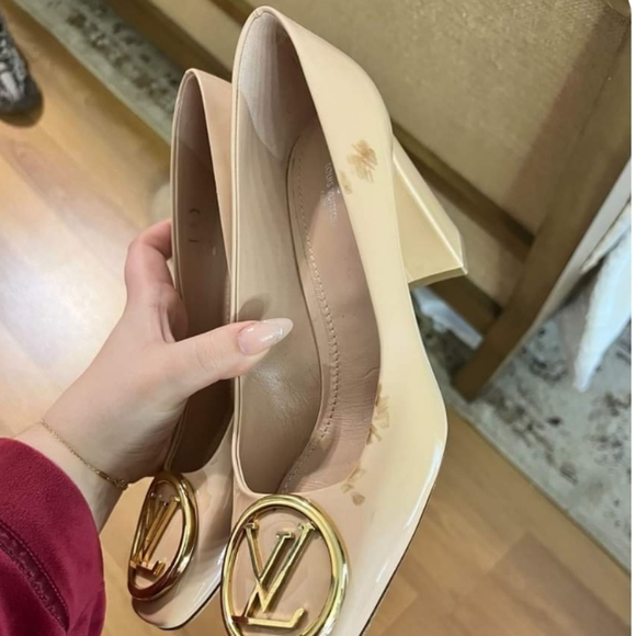 AUTH LV MEDELINE HEELS SZ EU 40 - Picture 5 of 8